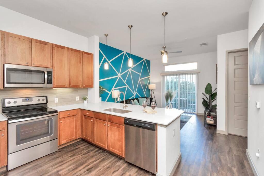 U4 Penthouse Downtown Houston Apartman Kültér fotó