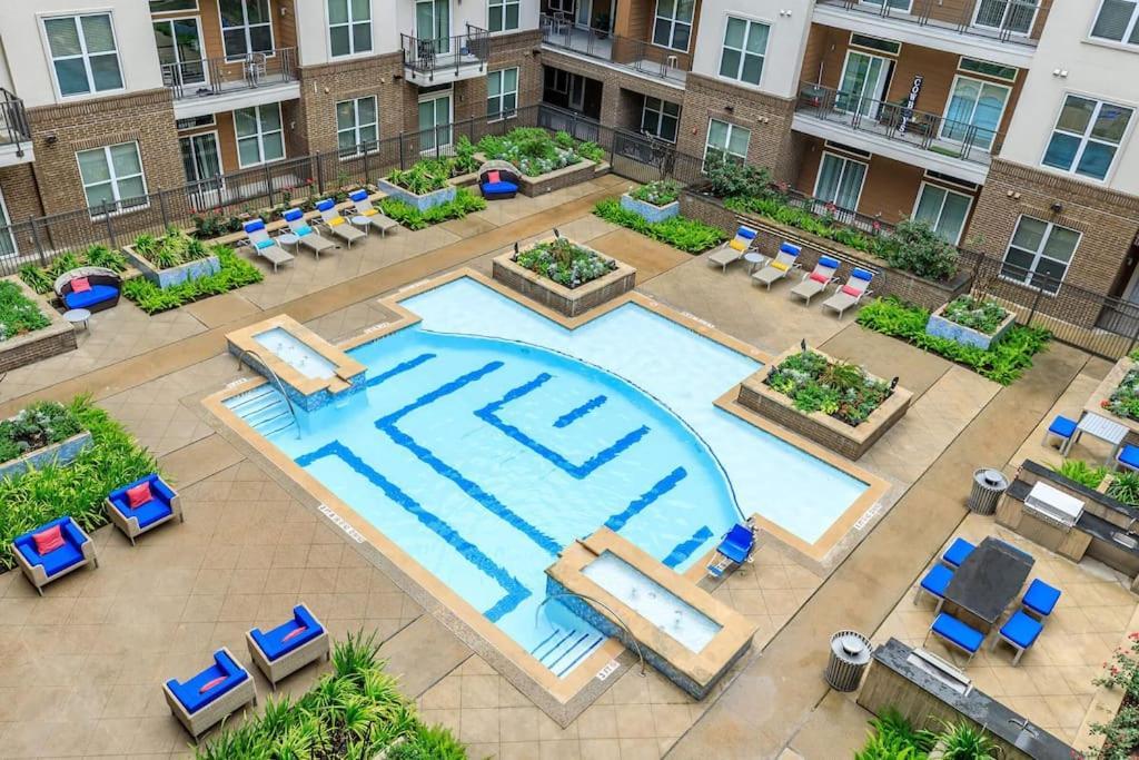 U4 Penthouse Downtown Houston Apartman Kültér fotó